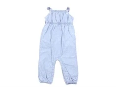 Name It light blue denim prikker buksedragt